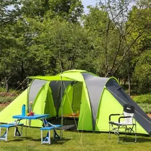  Tente de luxe Tente 3 Chambres, Petit Familial Vue
